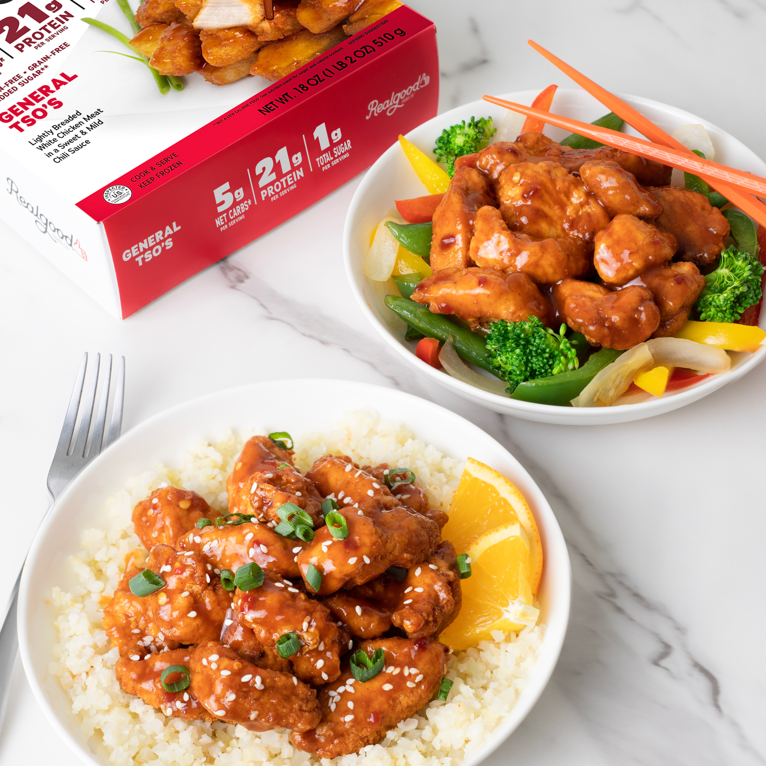 Realgood Foods Co. General Tso's Bowl, 9 oz