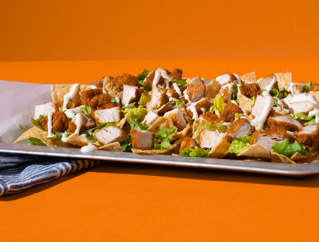 Chicken Caesar Nachos Recipe | Real Good Foods