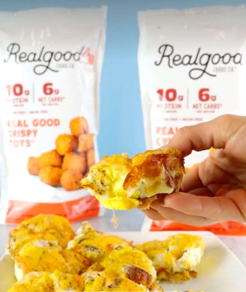 Real Good Foods releases high-protein, low-carb Crispy Tots