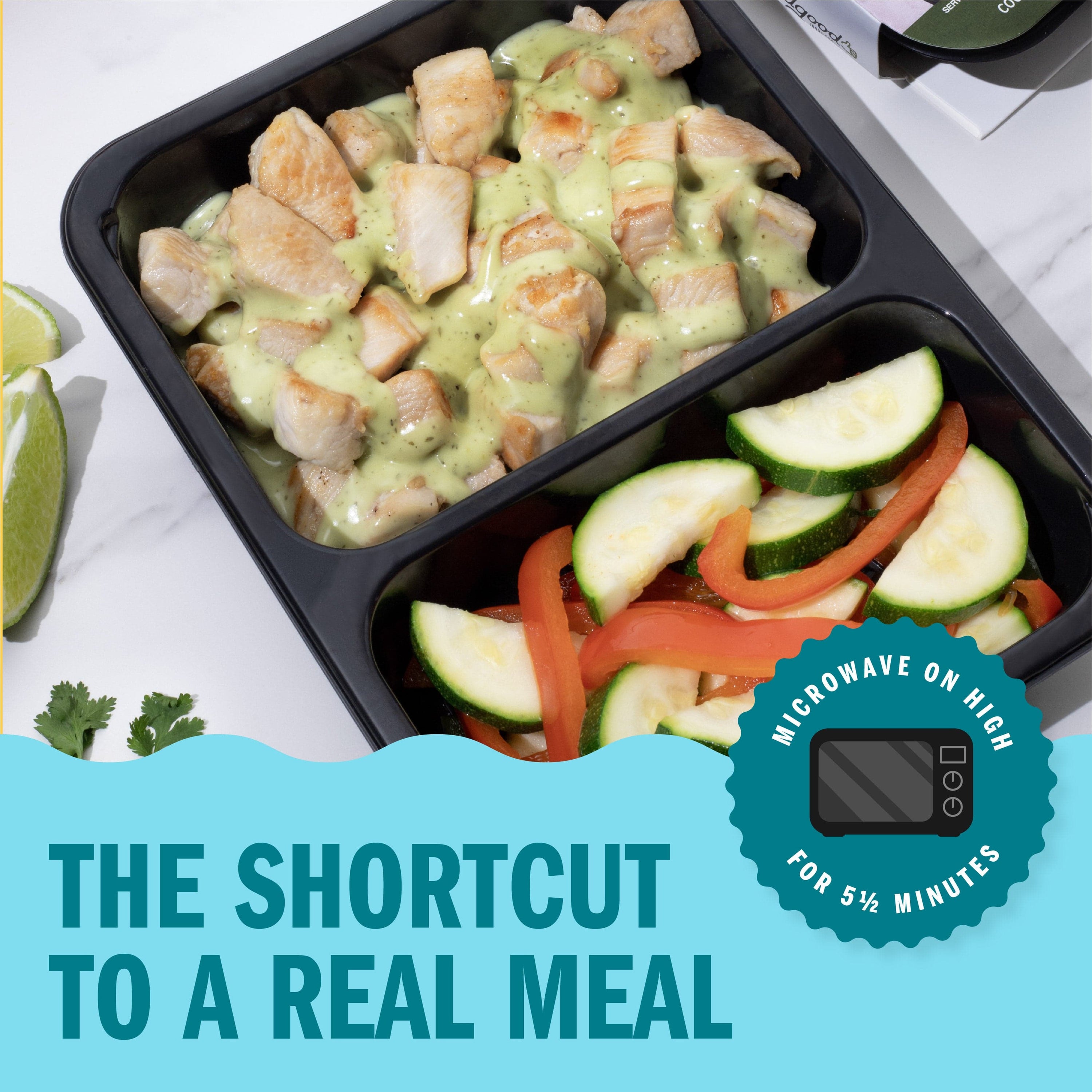 Cilantro Lime Chicken Prepped Meal