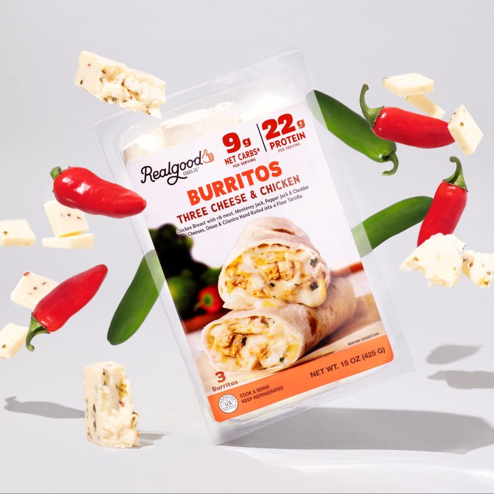Package of burritos