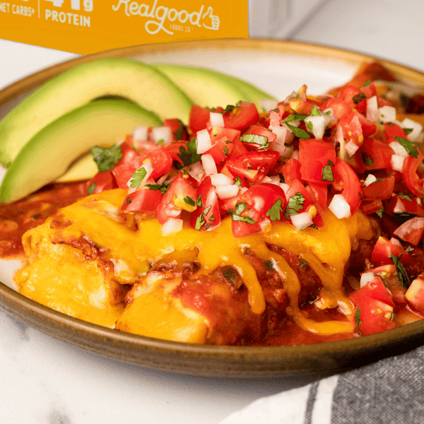 Frozen Cheese Enchiladas Frozen Mexican Dinners Real Good Foods