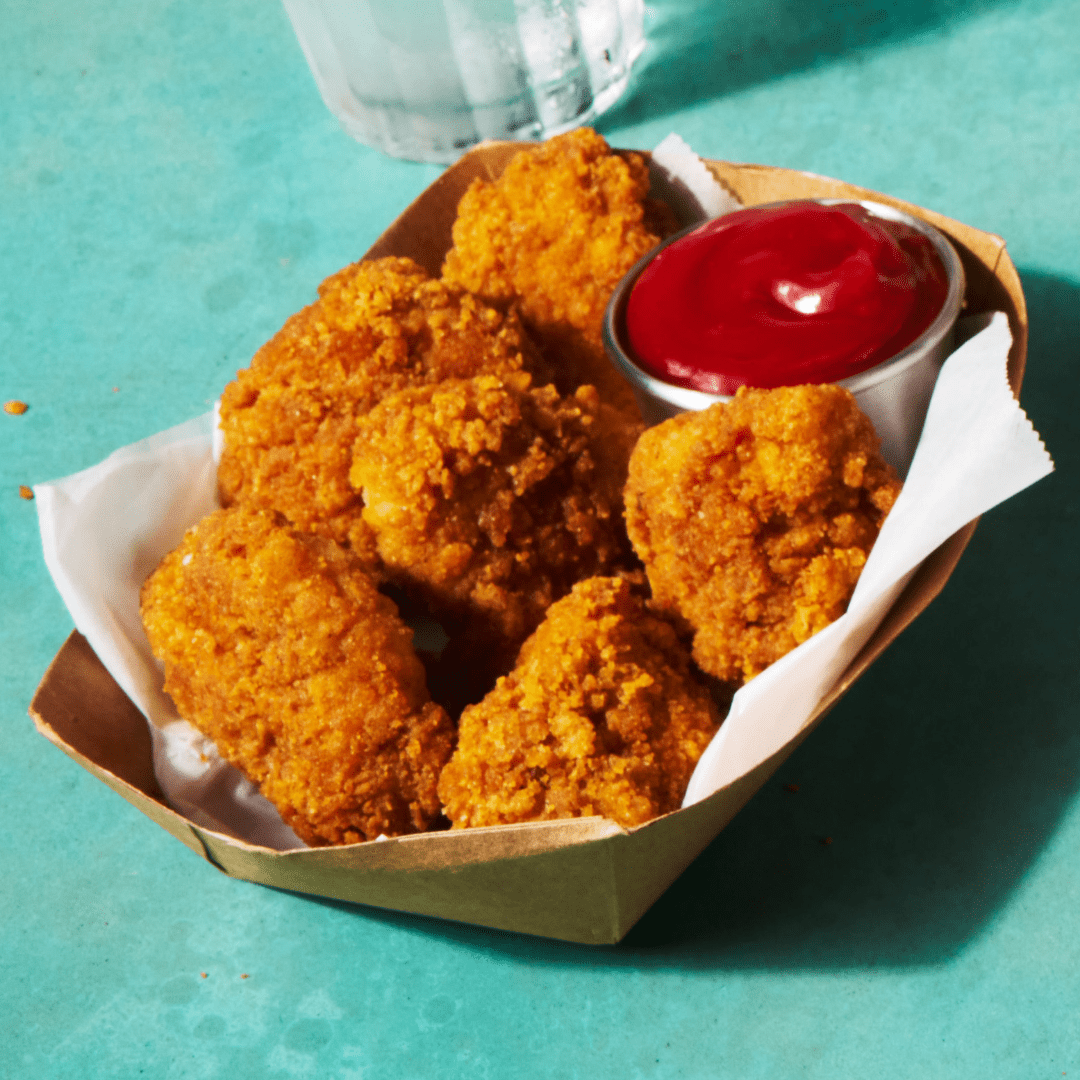 Lightly Breaded Chicken Breast Nuggets