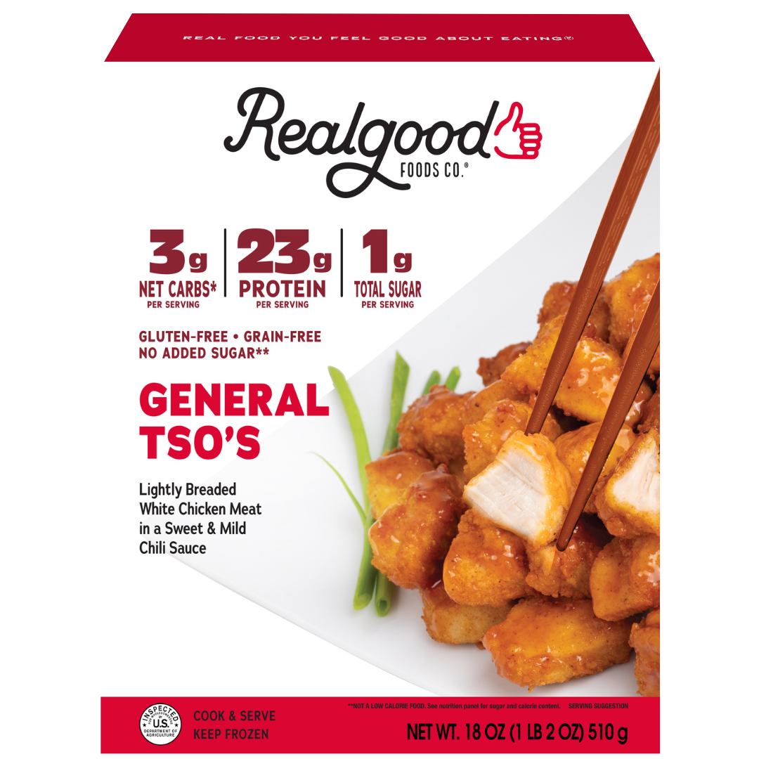 The Real Good Food Company General Tso's Chicken, 18 oz - Harris