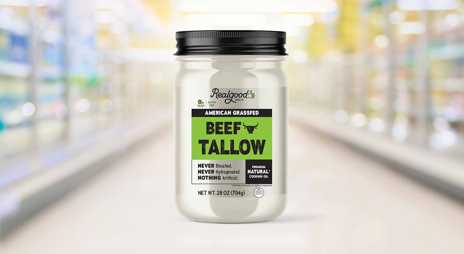 Real Good Foods Beef Tallow