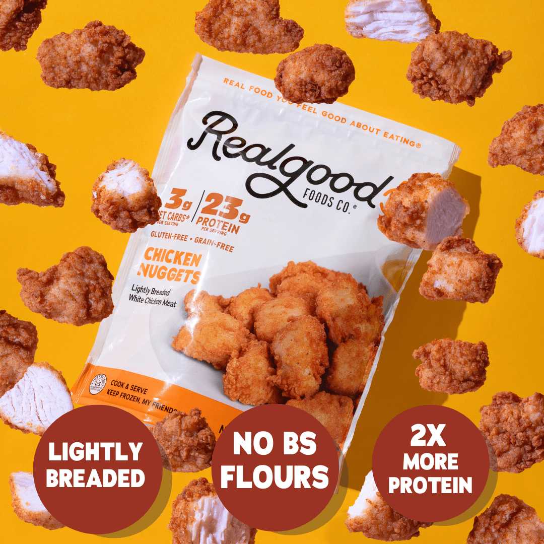 Lightly Breaded Chicken Breast Nuggets – BIG Bag
