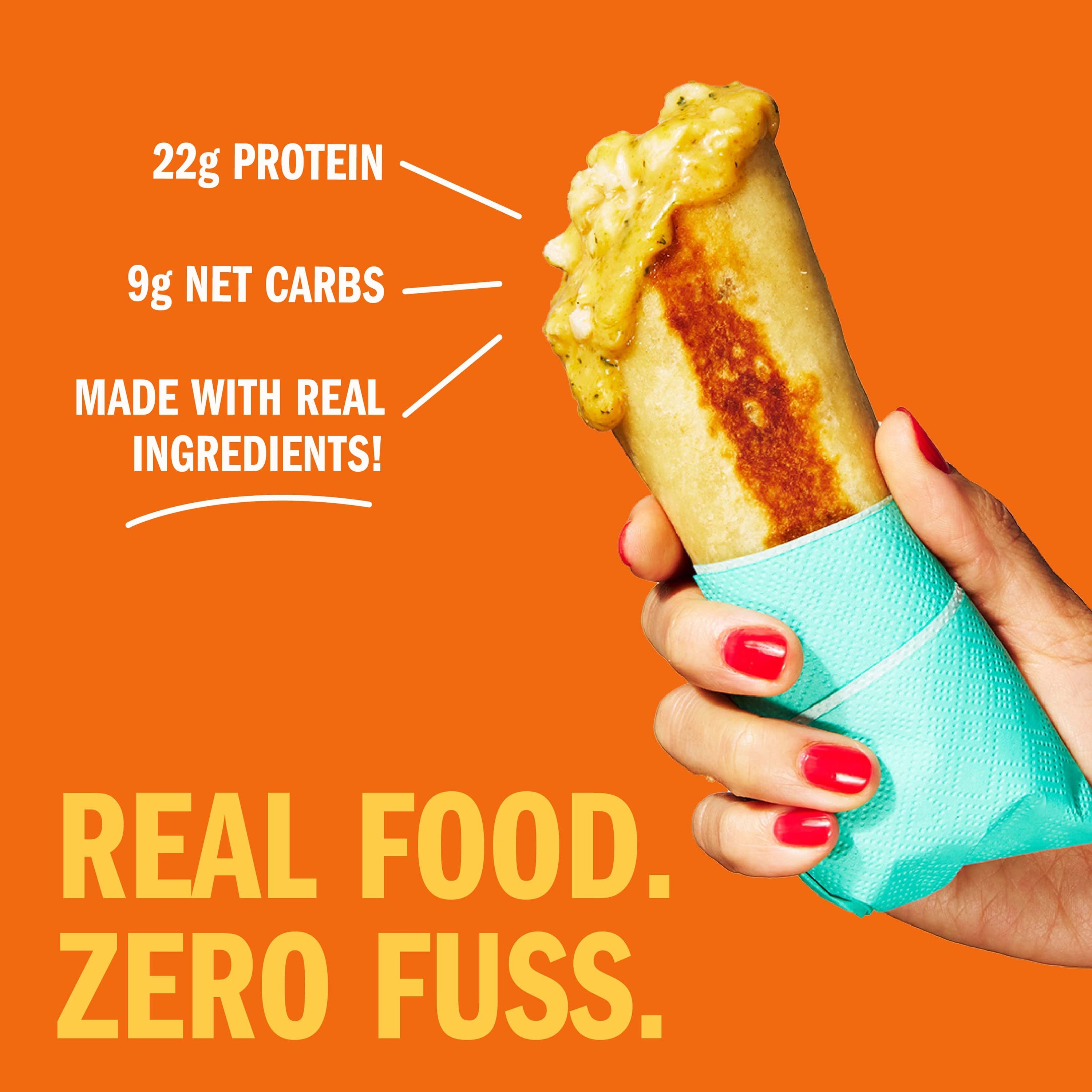 Chicken & Three Cheese Burritos