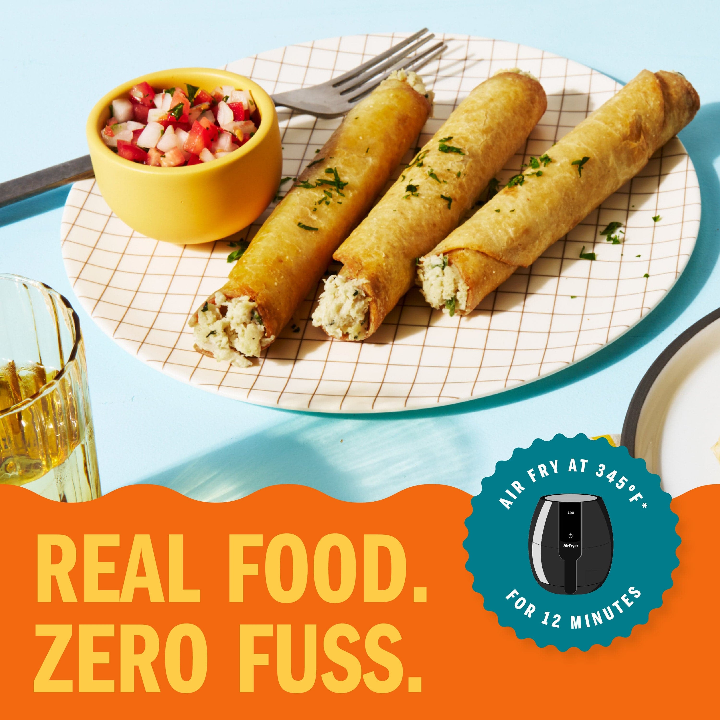 Chicken & Cheese Flautas