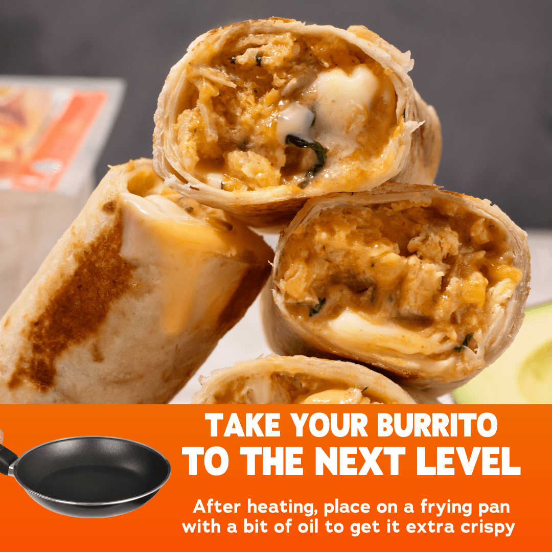 Costco Chicken & Pepper Jack Cheese Burritos