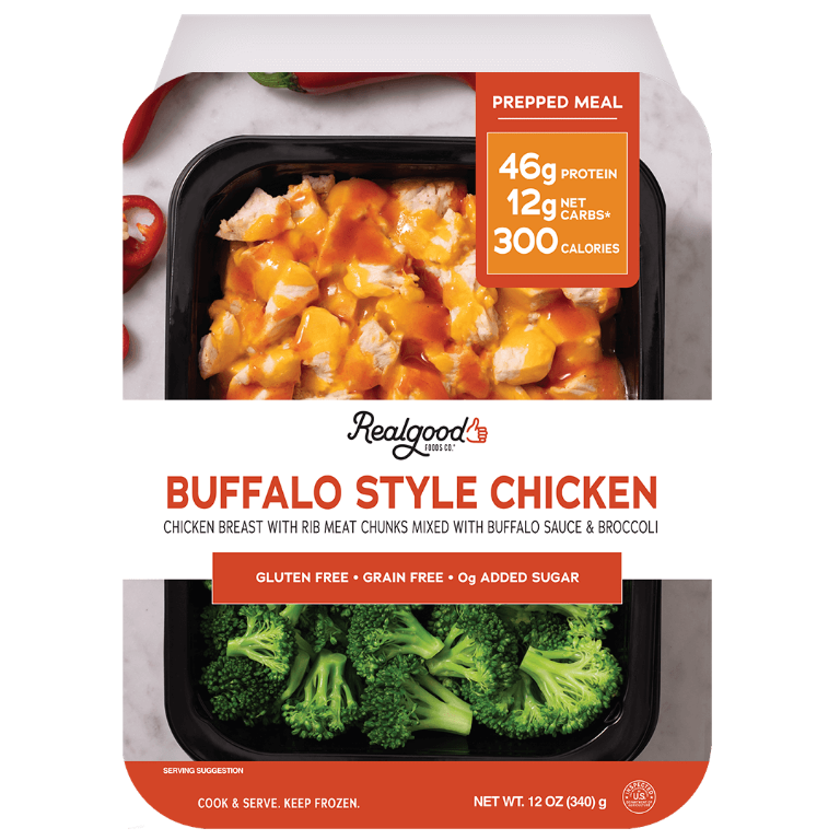 Real Good Foods Buffalo Chicken Prepped Meal