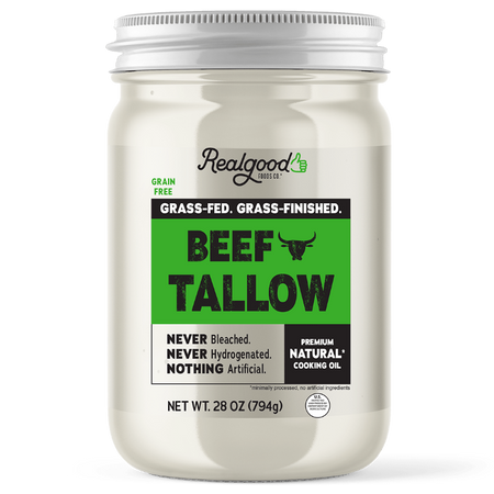 Beef Tallow | Premium, Natural Cooking Oil – Real Good Foods