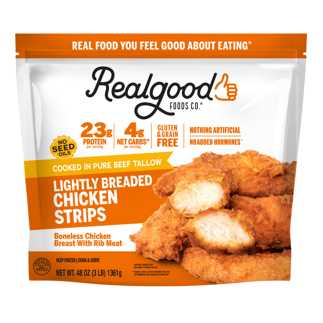 Costco Lightly Breaded Beef Tallow Fried Chicken Strips