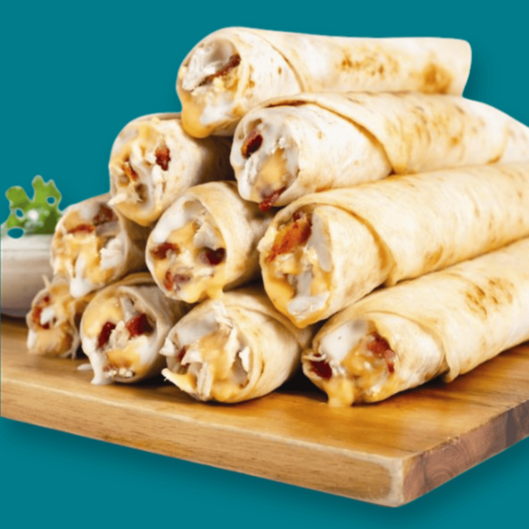 Chicken Bacon Ranch Rollups