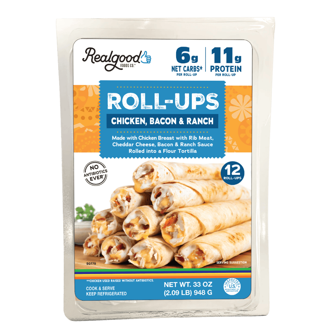 Chicken Bacon Ranch Rollups