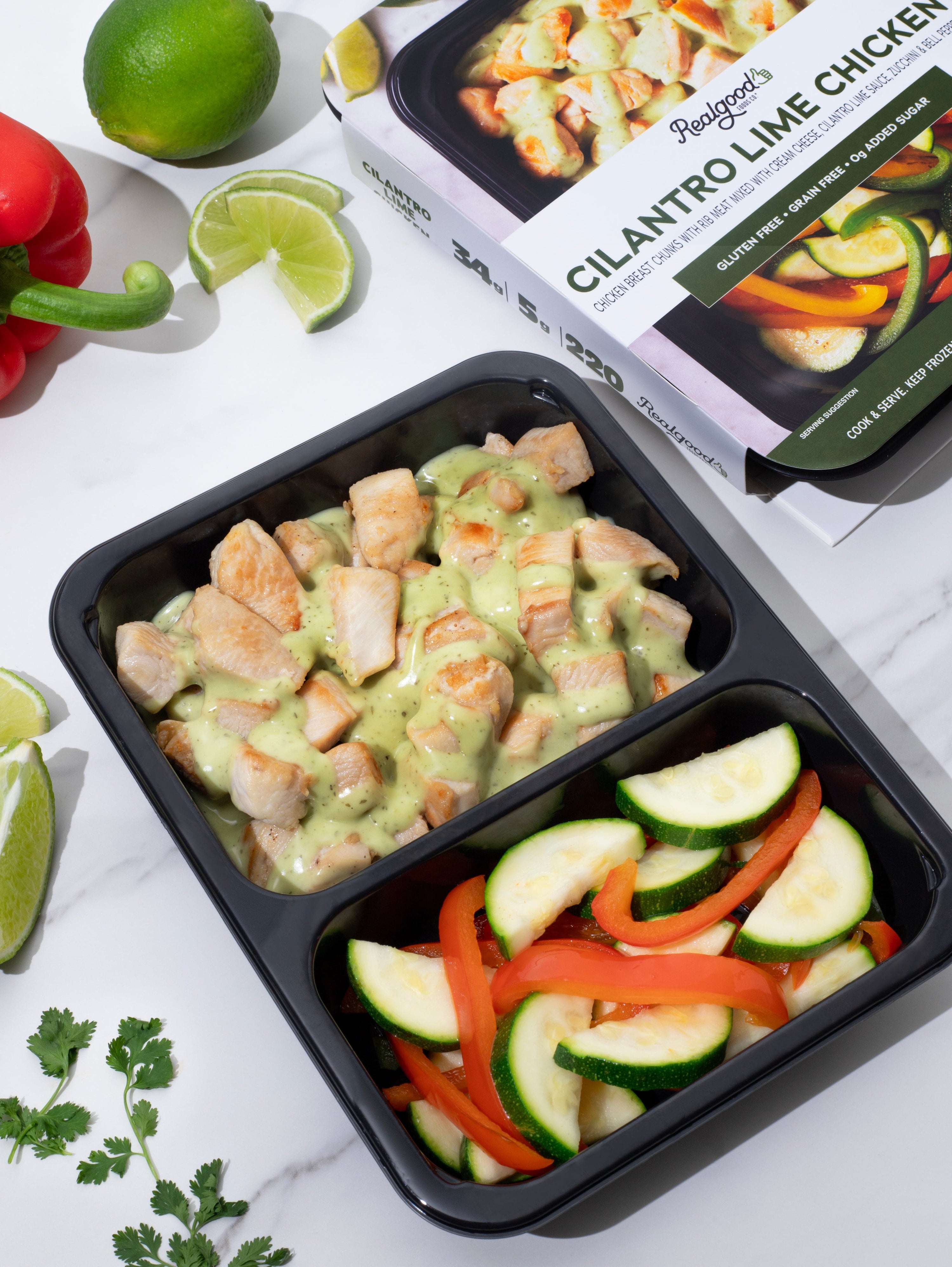 Cilantro Lime Chicken Prepped Meal