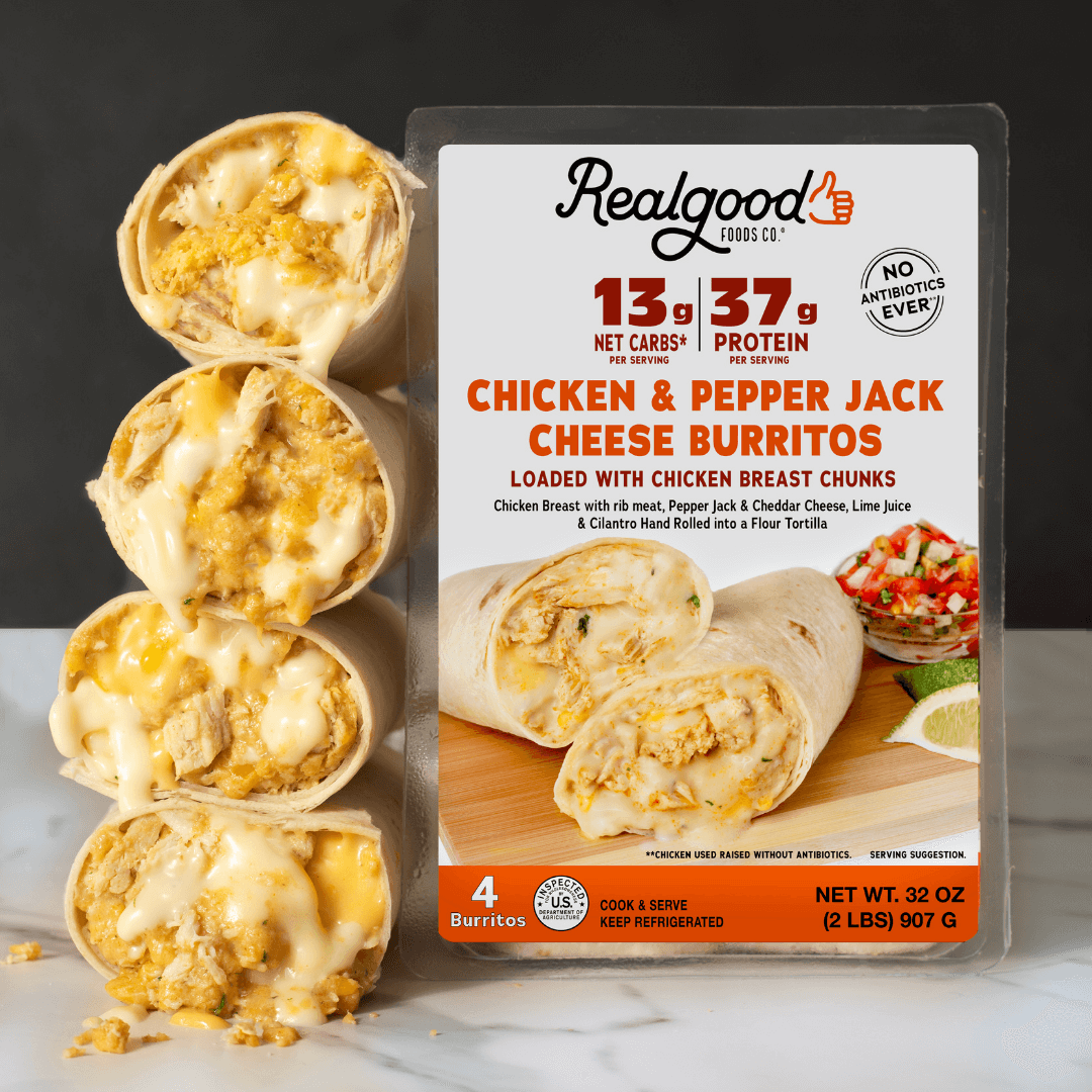Costco Chicken & Pepper Jack Cheese Burritos