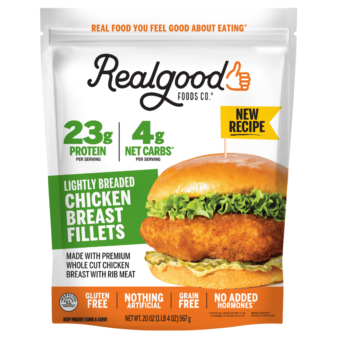 Real Good Foods Lightly Breaded Chicken Breast Fillets