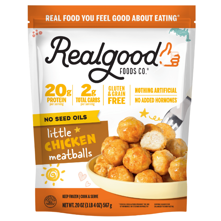 Realgood Foods Co Real Good Foods Little Chicken Meatballs — product image