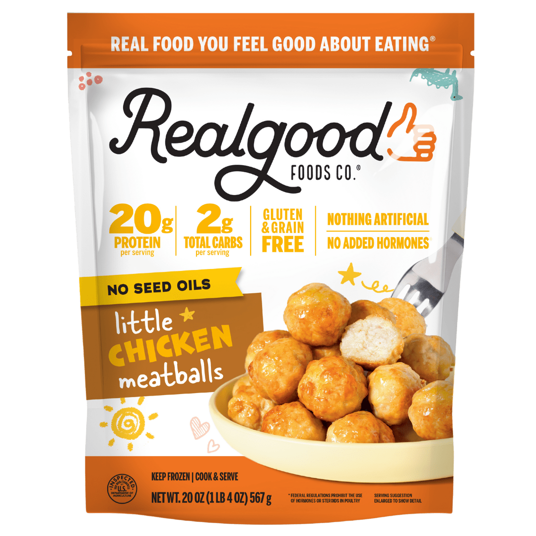 Bag of Real Good Foods Little Chicken Meatballs
