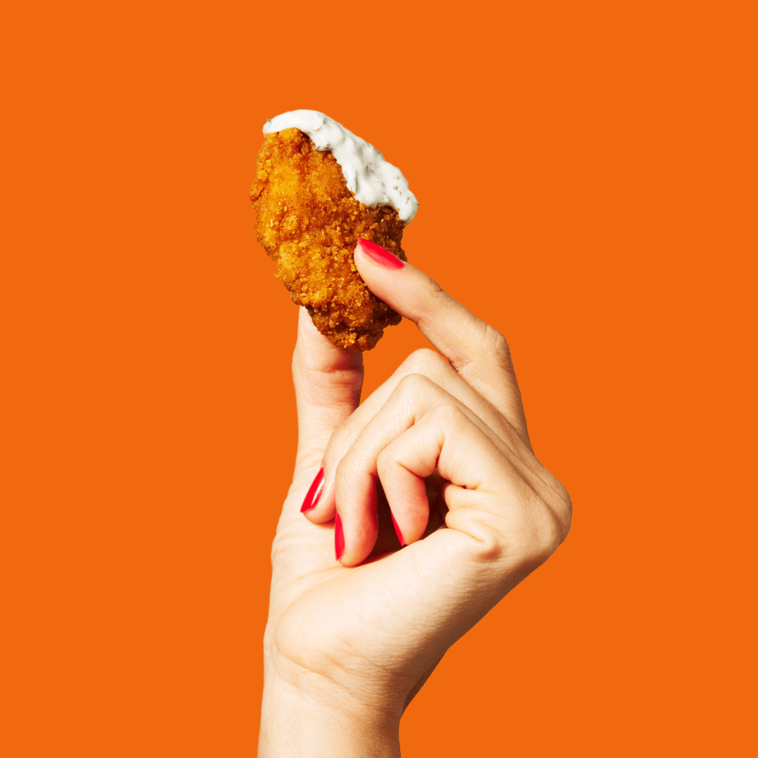 Lightly Breaded Chicken Breast Nuggets