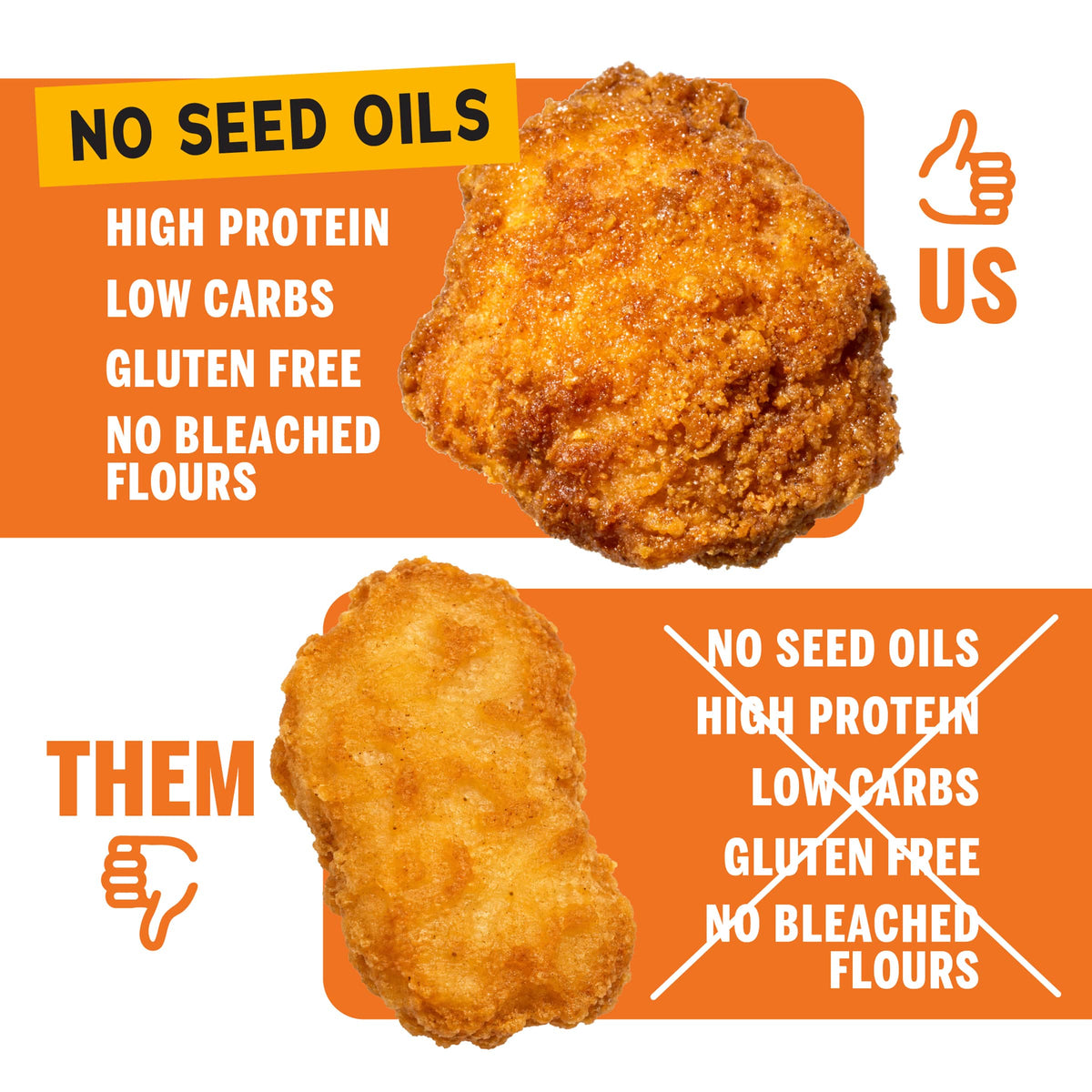 Real Good Foods Sam's Club Lightly Breaded No Seed Oil Chicken Chunks