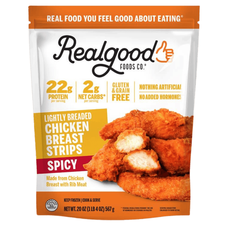 Lightly Breaded Spicy Chicken Strips