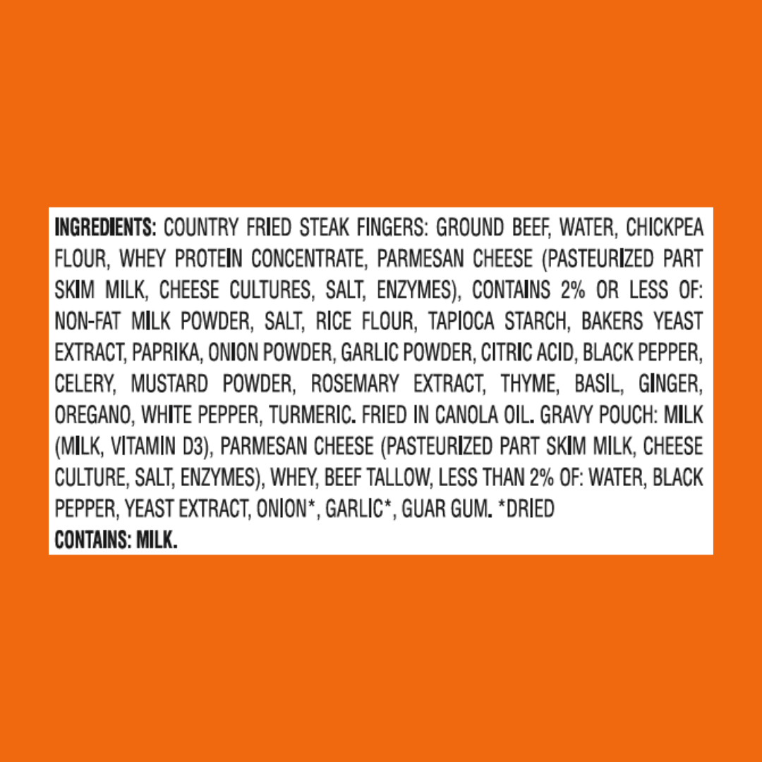 Country Fried Steak Fingers