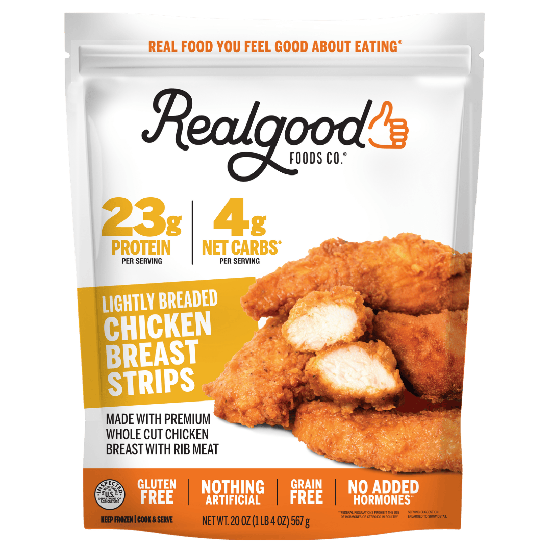 Real Good Foods Lightly Breaded Chicken Breast Strips