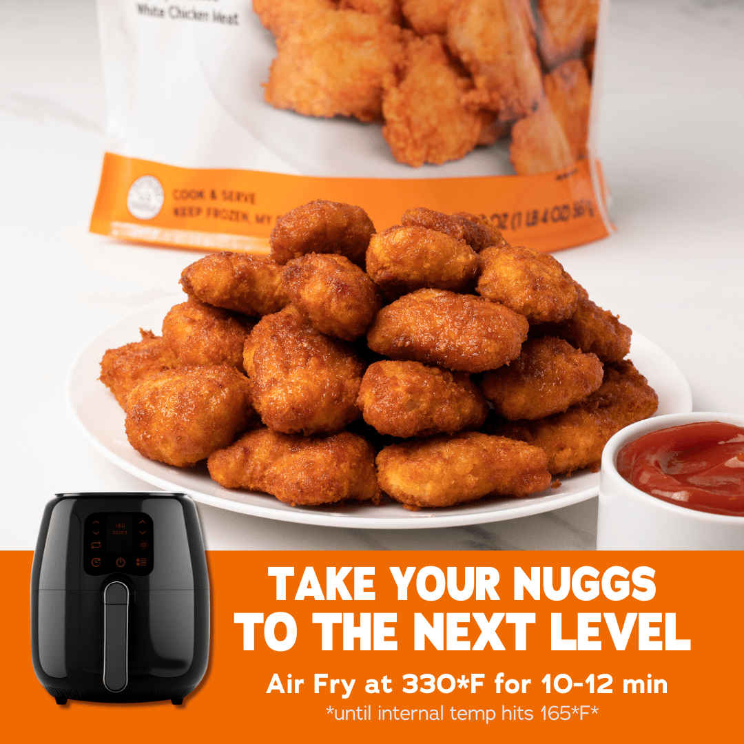 Lightly Breaded Chicken Breast Nuggets – BIG Bag