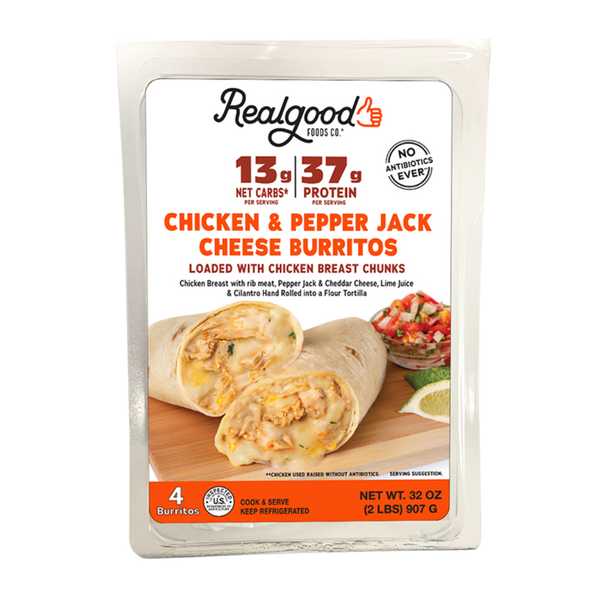 Costco Chicken & Pepper Jack Cheese Burritos