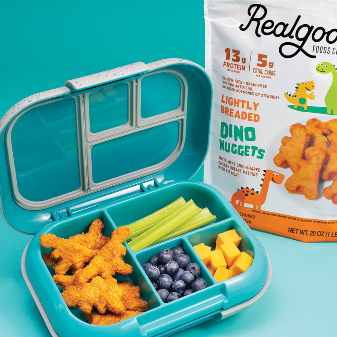 Lightly Breaded Dino Chicken Nuggets