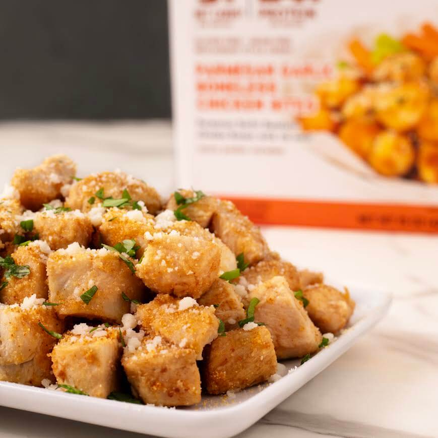 Parmesan Garlic Boneless Chicken Bites