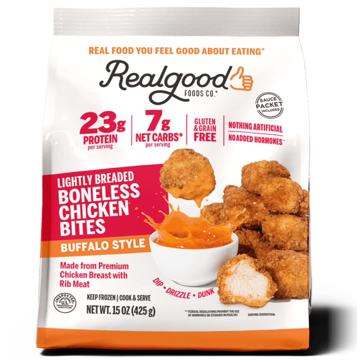 Real Good Foods Buffalo Boneless Chicken Bites