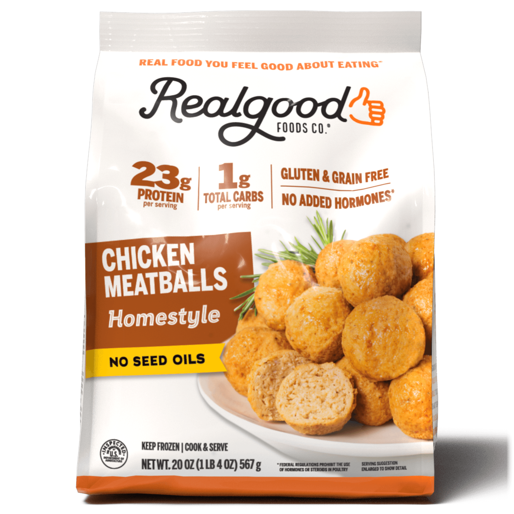 Real Good Foods Homestyle Chicken Meatballs