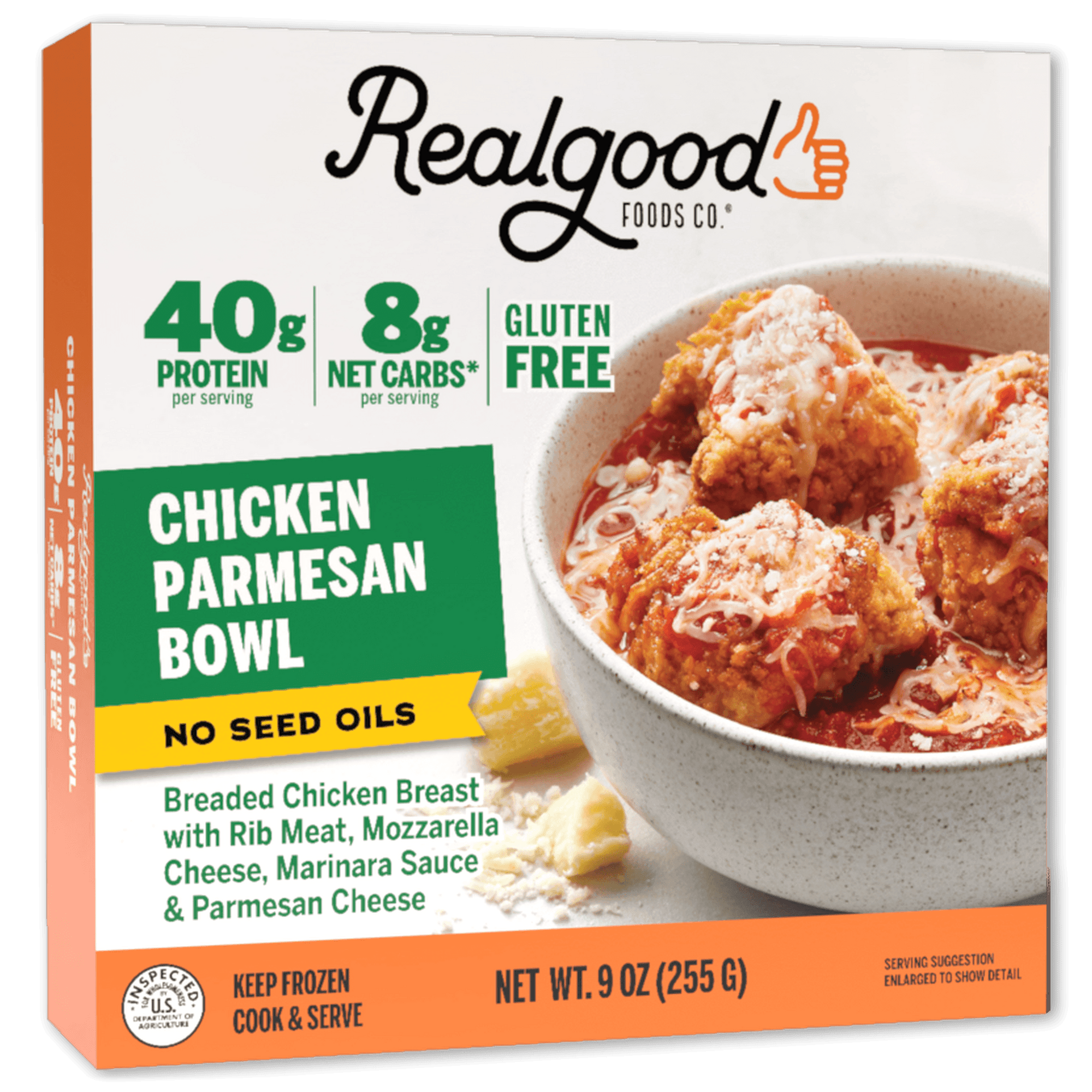 Real Good Foods Chicken Parmesan Bowl