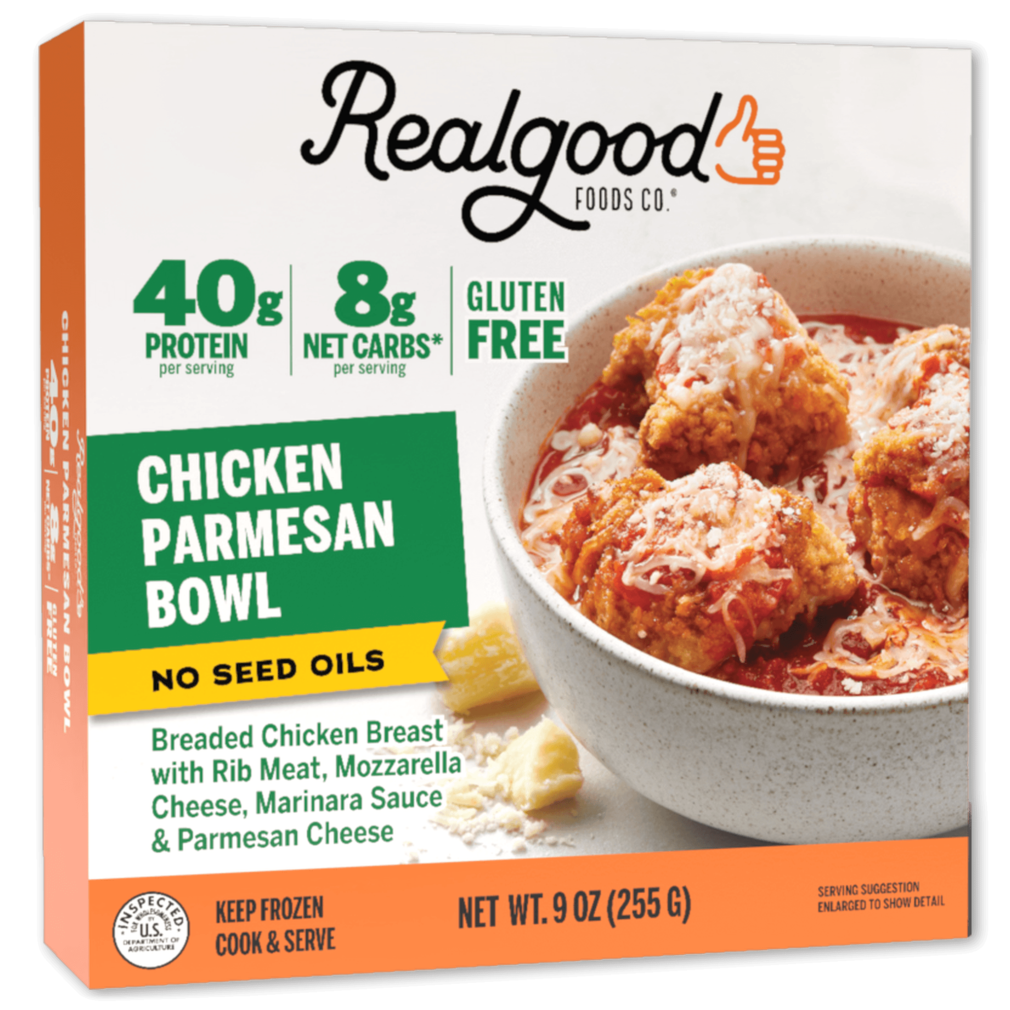 Real Good Foods Chicken Parmesan Bowl