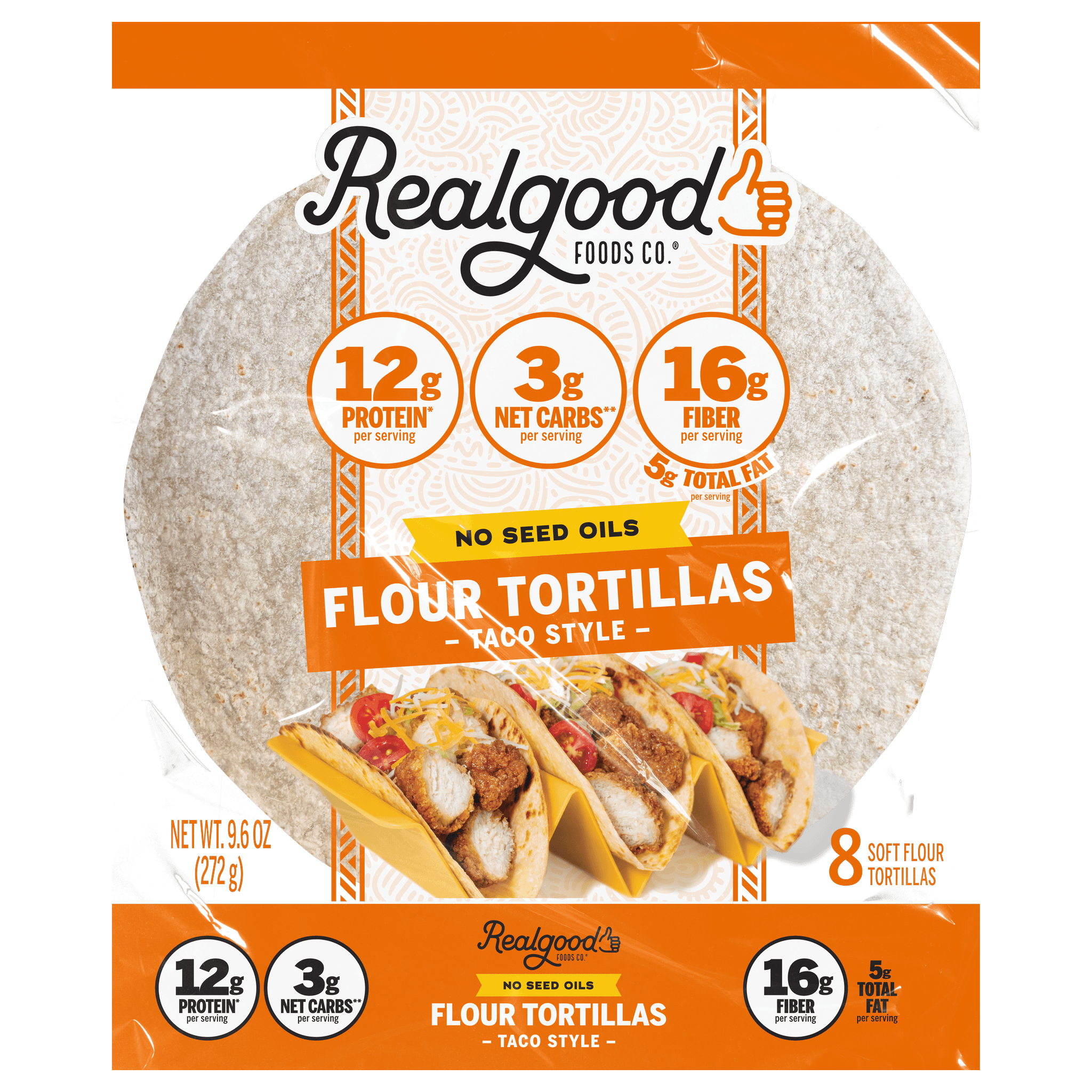 Real Good Foods Flour Tortilla (Taco Style) - Walmart