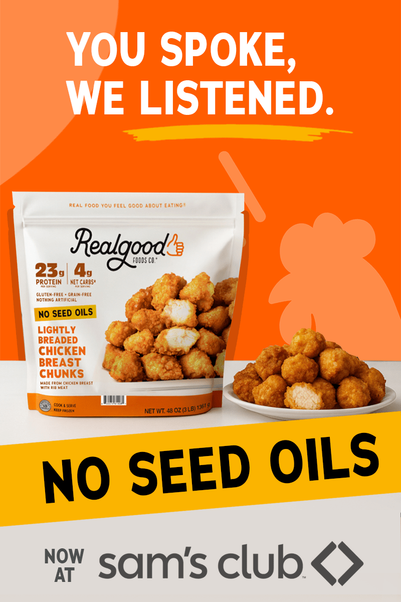 banner for No Seed Oil Chicken Nuggets