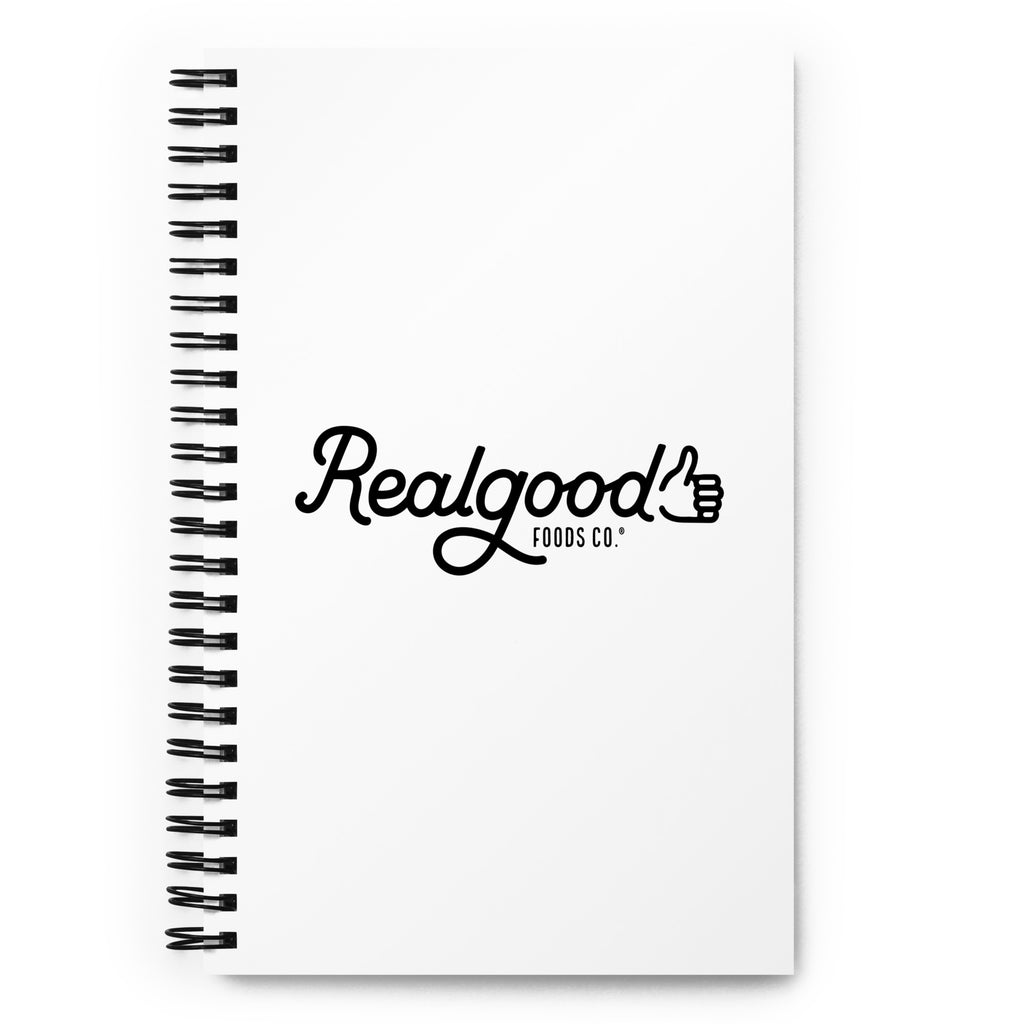Real Good Foods Spiral notebook